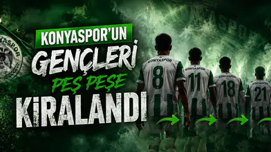 Konyaspor’un gençleri peş peşe kiralandı