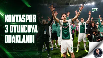 Konyaspor, 3 oyuncuya odaklandı