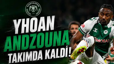 Yhoan Andzouna, Konyaspor'da kaldı