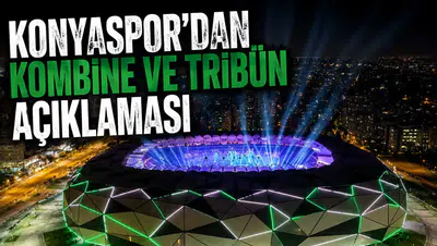 Konyaspor’dan kombine ve tribün açıklaması