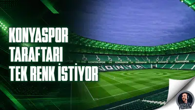 Konyaspor taraftarı tek renk istiyor