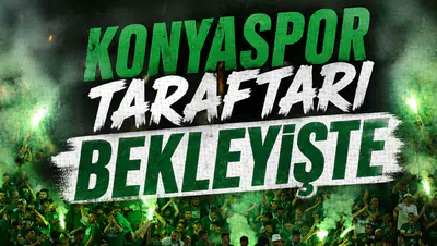 Konyaspor taraftarı bekleyişte