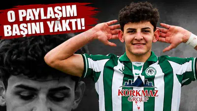 Konyaspor Akademi gerekeni yaptı: o paylaşım başını yaktı!