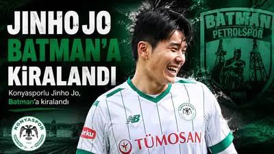 Konyasporlu Jinho Jo, Batman’a kiralandı