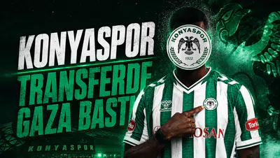 Konyaspor transferde gaza bastı