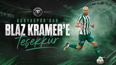 Konyaspor’dan Kramer’e teşekkür