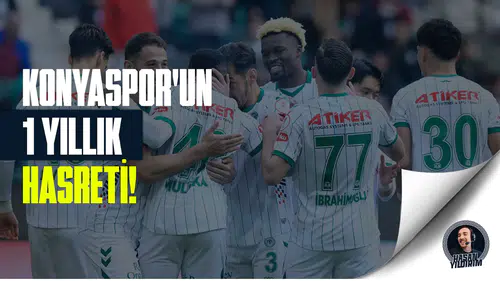 Konyaspor’un 1 yıllık hasreti!