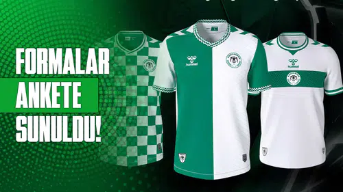 Konyaspor formaları ankete sundu!