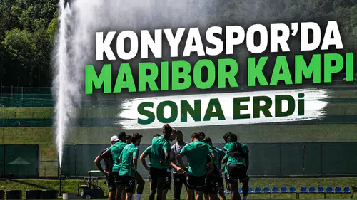 Konyaspor’da Maribor kampı sona erdi