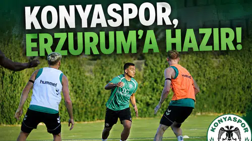 Konyaspor, Erzurum’a hazır!