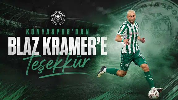 Konyaspor’dan Kramer’e teşekkür
