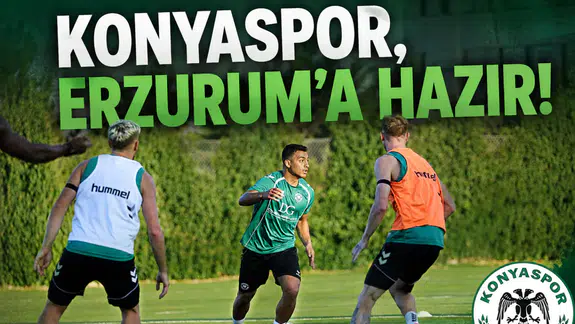 Konyaspor, Erzurum’a hazır!