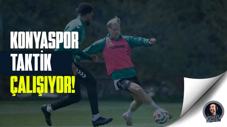 Konyaspor, taktik çalışıyor