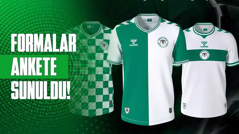Konyaspor formaları ankete sundu!