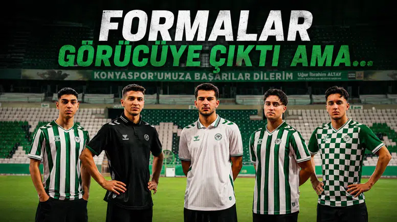 Konyaspor formaları görücüye çıktı ama…