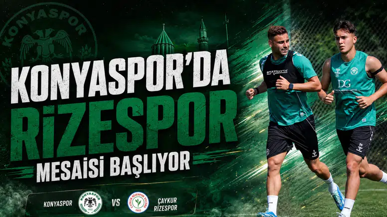 Konyaspor’da Rizespor mesaisi başlıyor