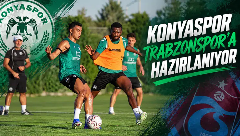Konyaspor, Trabzonspor’a hazırlanıyor